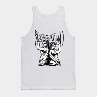 Rematriation (Feathers) Tank Top